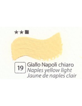 COLORI AD OLIO Serie Accademia N.19 GIALLO NAPOLI CHIARO