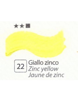 COLORE A OLIO ACCADEMIA N.22 GIALLO ZINCO